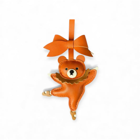Dancing Bear Bag Charm