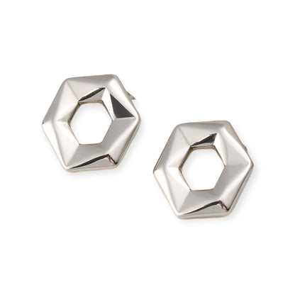 Hexagon Earrings