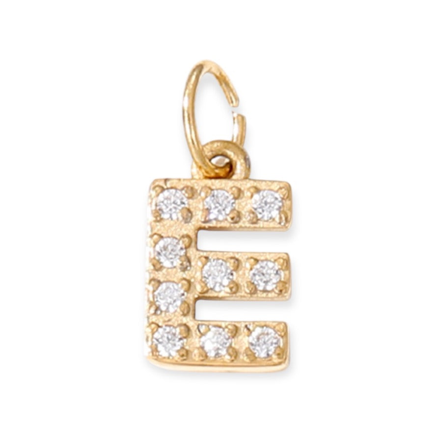 Initial Zirconia Pendant