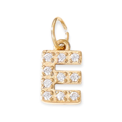 Initial Zirconia Pendant