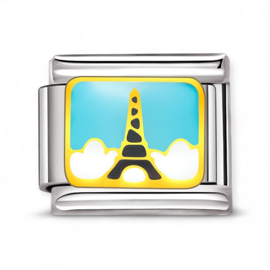 Charm Torre Eiffel Celeste