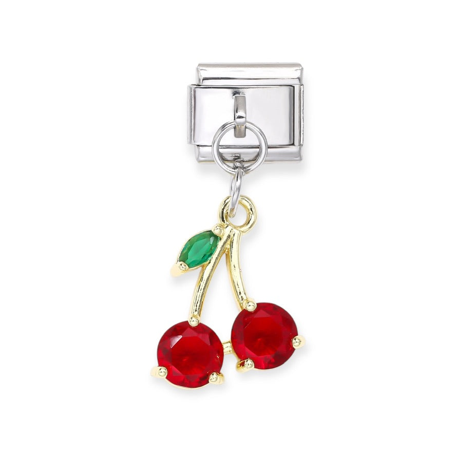 Cherries Charm Pendant
