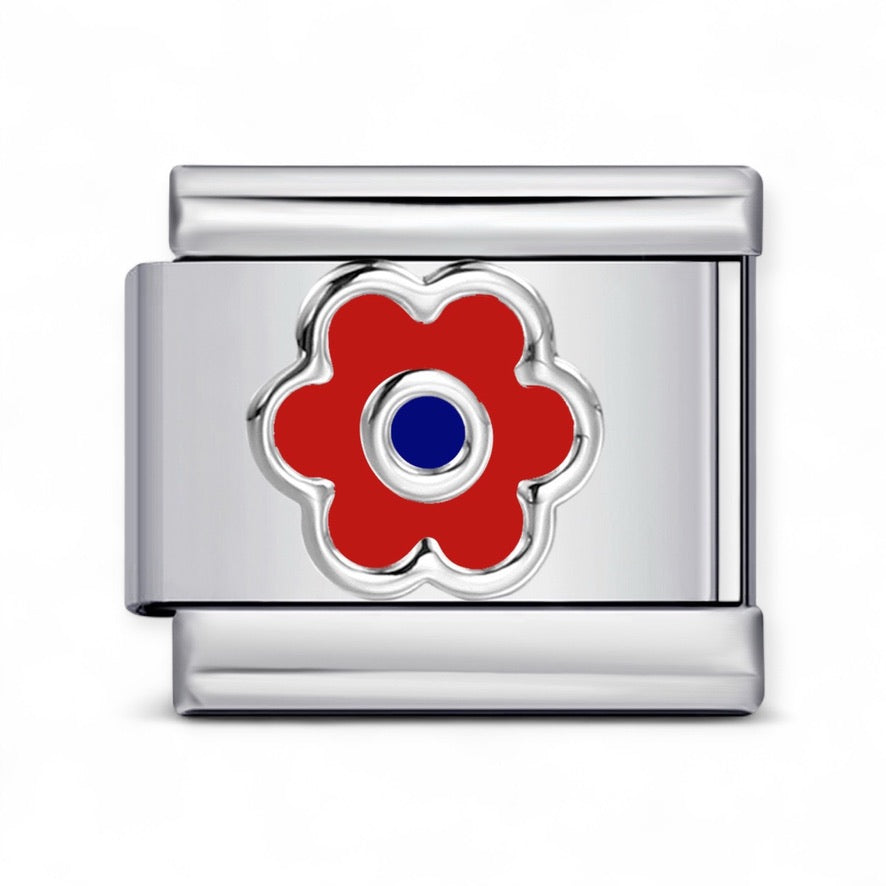Charm Flor Rubí