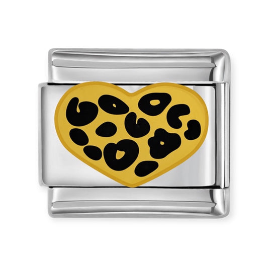 Animal Print Gold Charm