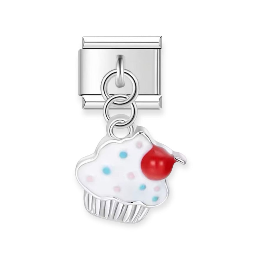 Charm Cupcake Colgante