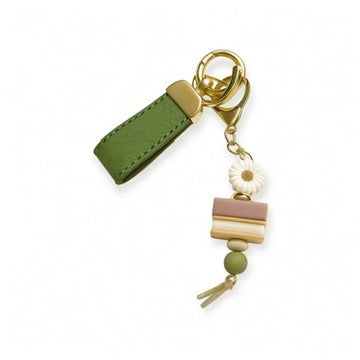 Bag Charm Libros y Florero