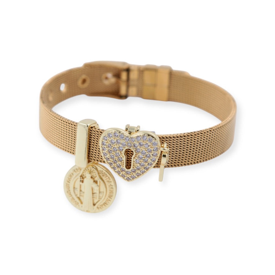 Retro Saint Benedict Bracelet