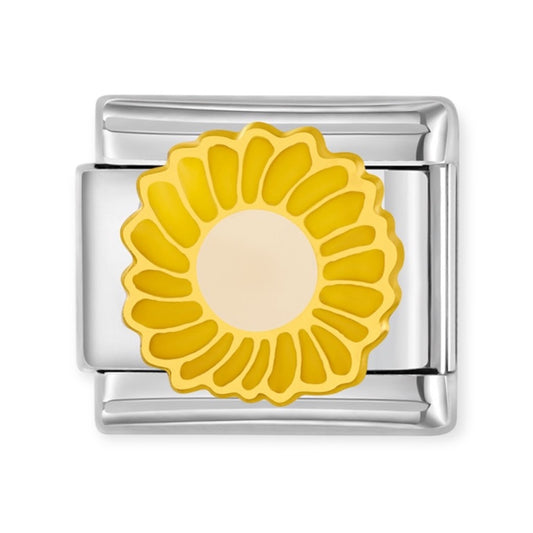 Yellow Flower Charm