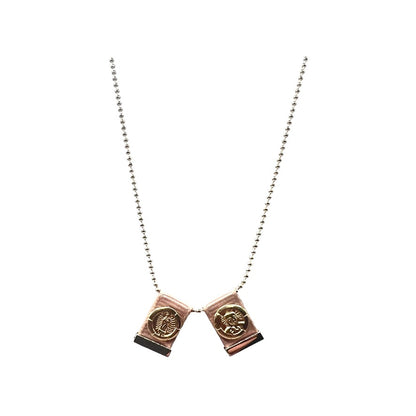 Collar Escapulario Virgen de Guadalupe tela.