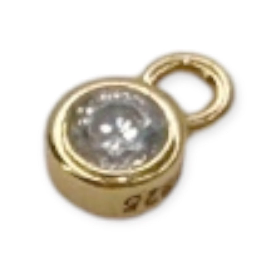 Dije Círculo Zirconia Mini