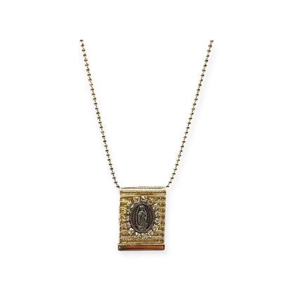 Collar Virgen de Gudalupe Diamond