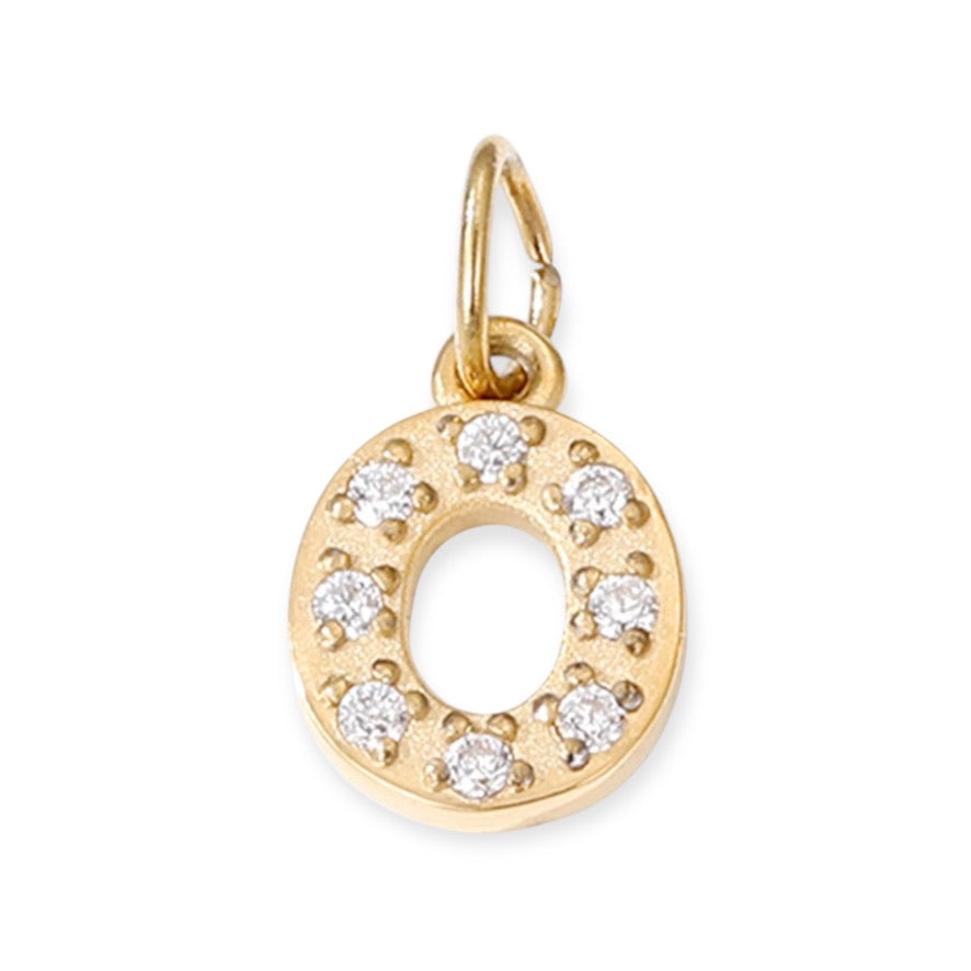 Initial Zirconia Pendant