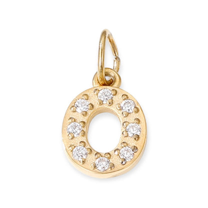 Initial Zirconia Pendant