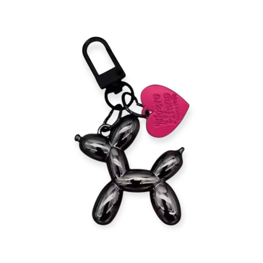 Bag Charm Perro Globo Onix