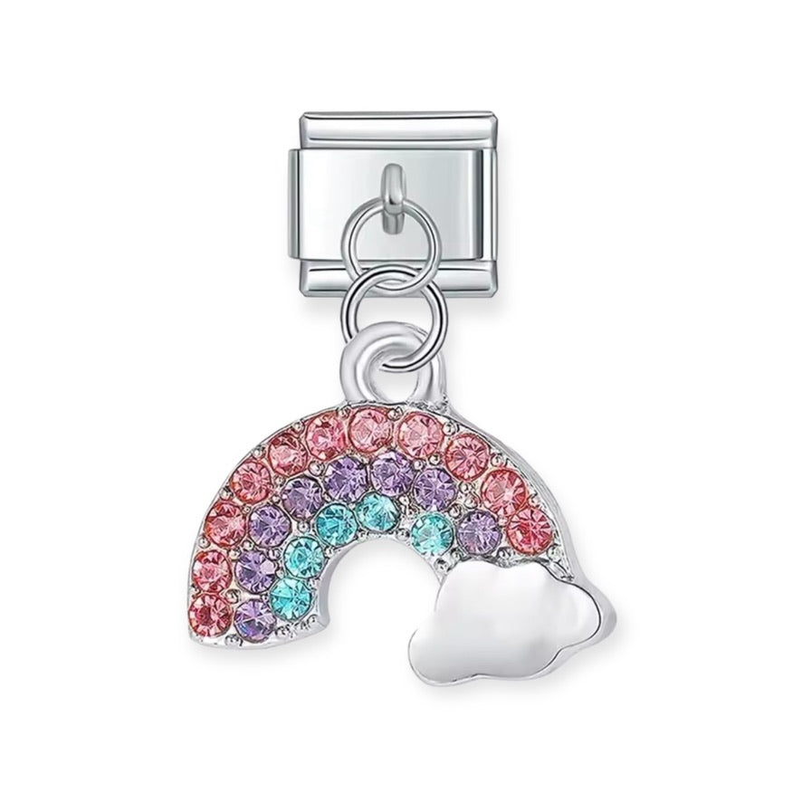 Rainbow Cloud Charm