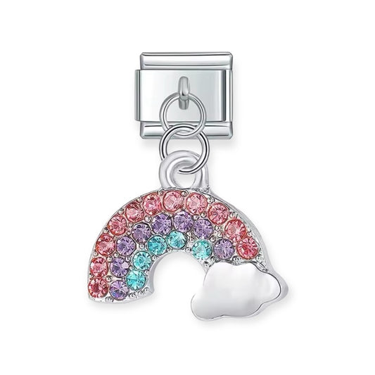 Rainbow Cloud Charm