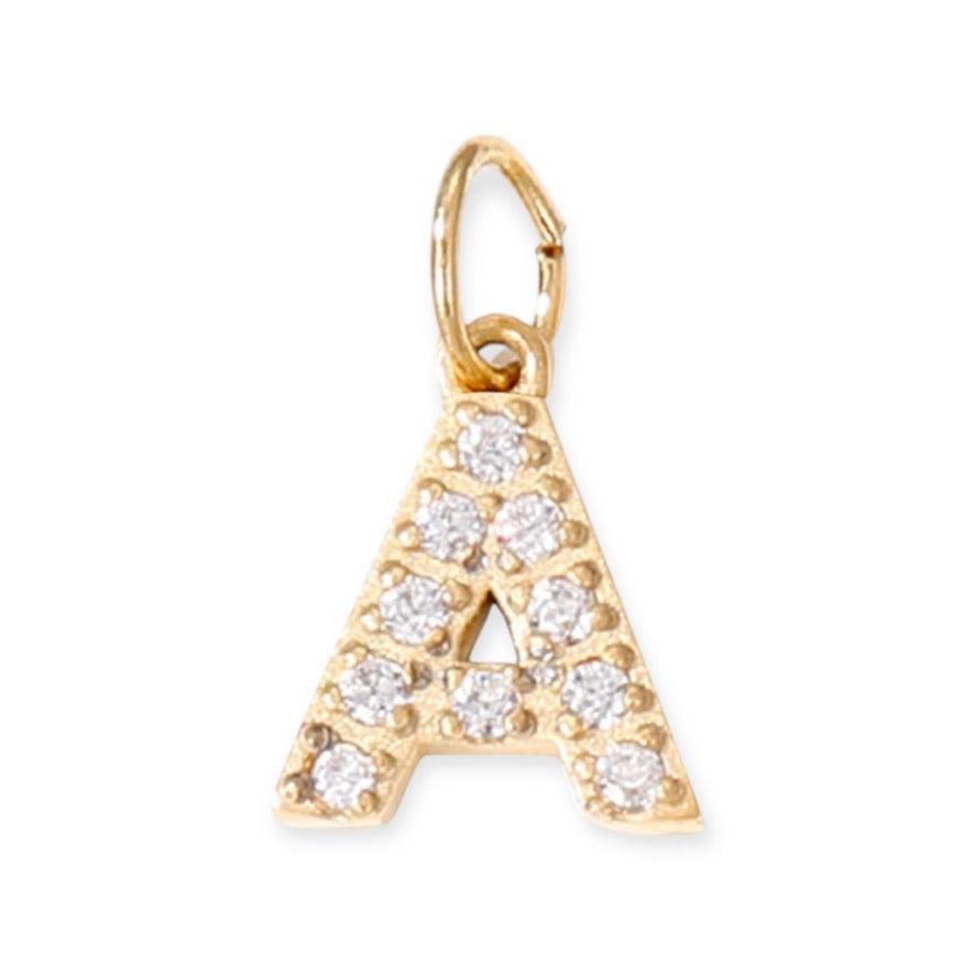 Initial Zirconia Pendant