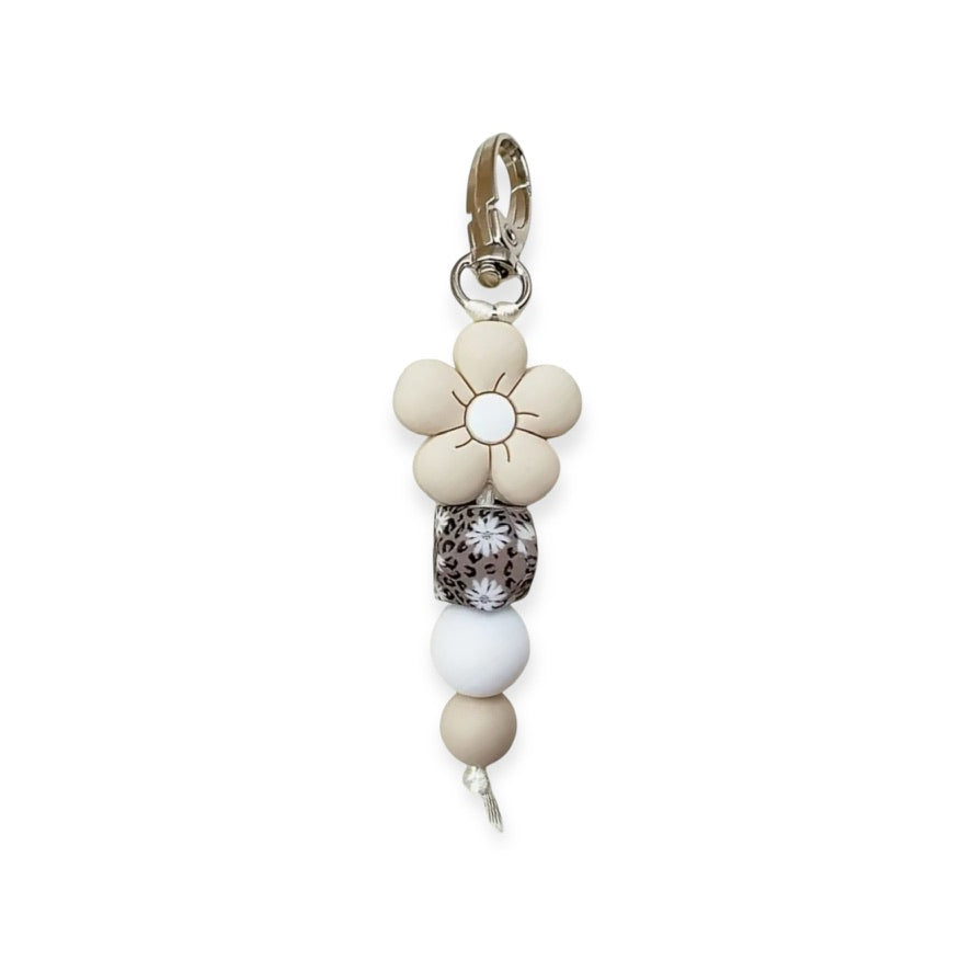 Bag Charm Flor Resina