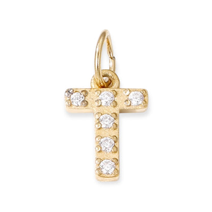 Initial Zirconia Pendant