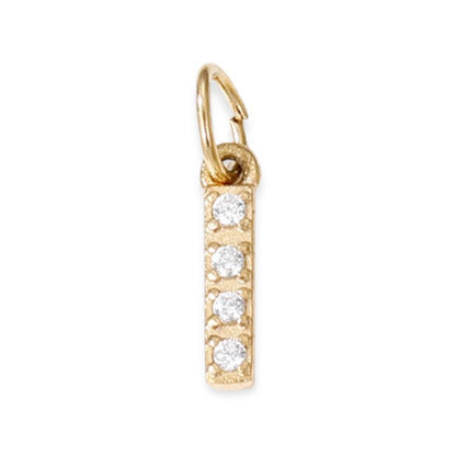 Initial Zirconia Pendant