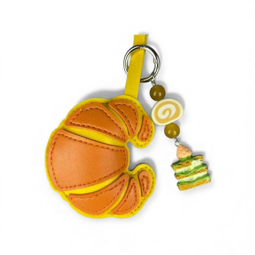 Bag Charm Croissant Dulce