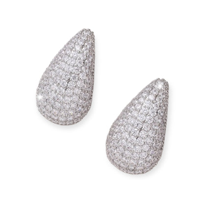 Zirconia Drop Earrings
