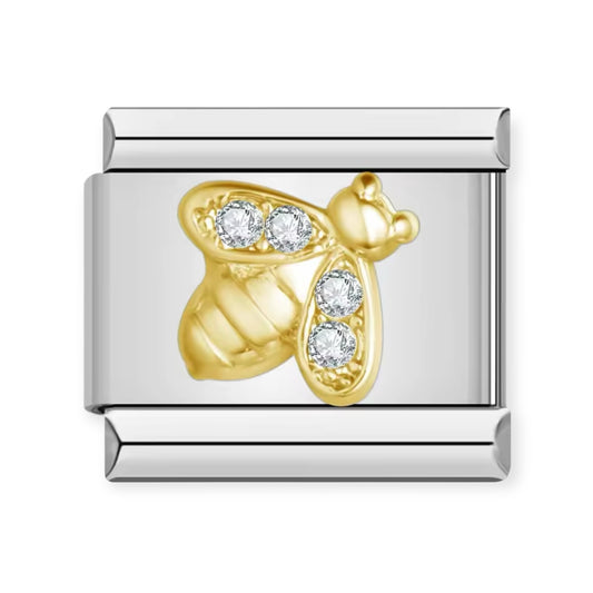 Zirconia Bee Charm