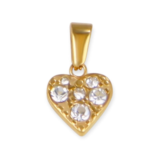 Dije Corazón Zirconia 5