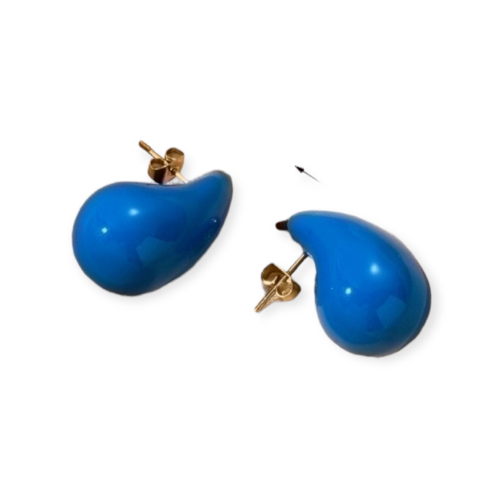 Medium Enamel Drop Earrings