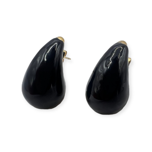 Medium Enamel Drop Earrings
