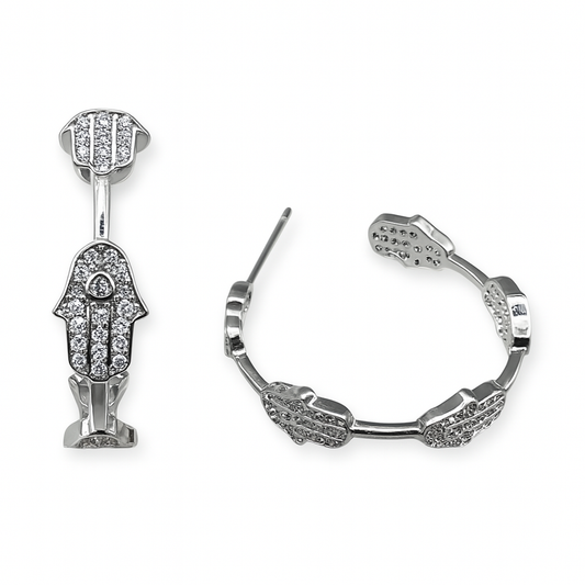 Aretes Mano