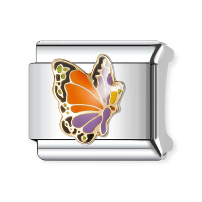 Enamel Butterfly Charm