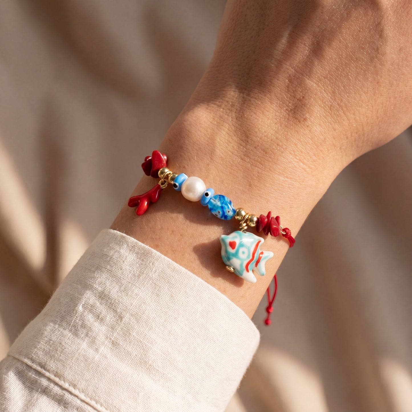 Coral Bracelet